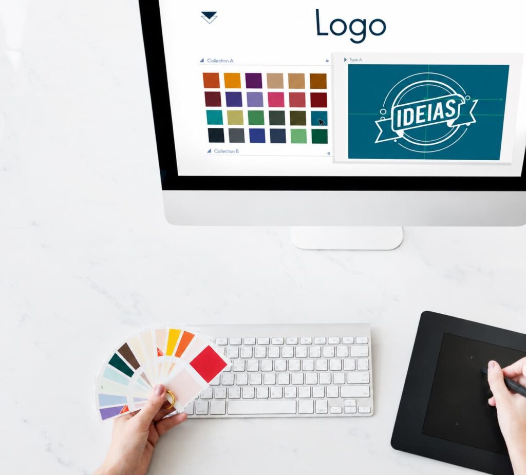 camisetas-femininas-personalizadas Criação de identidade visual com logotipo e paleta de cores para uniformes personalizados